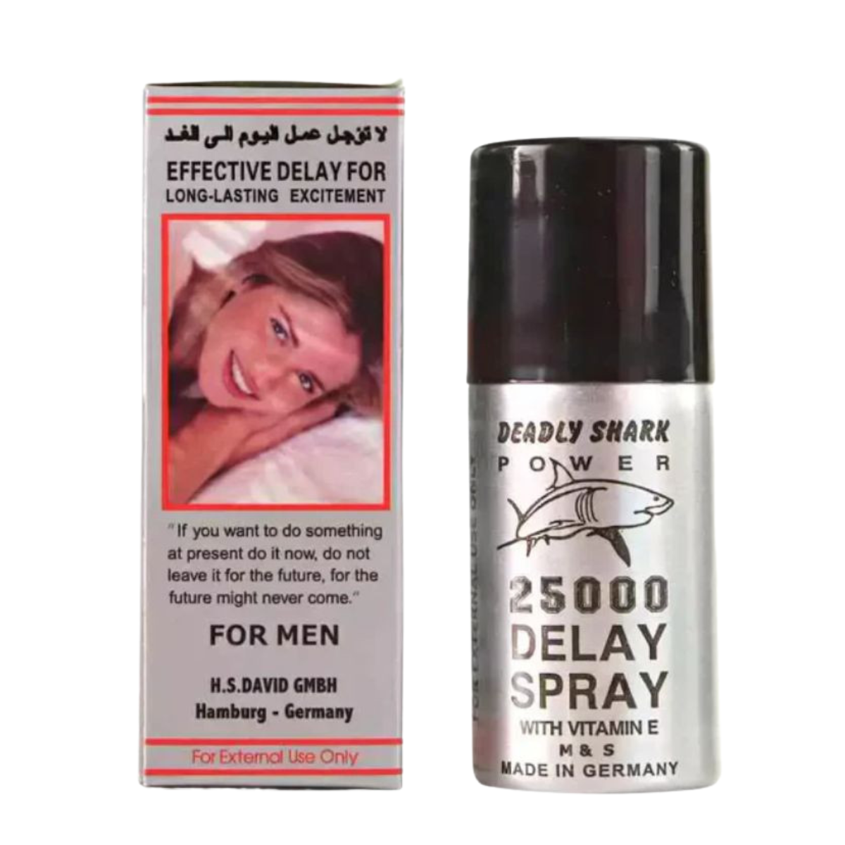 Shark Delay Spray 25000 – Imported German Long Lasting Spray for Men
