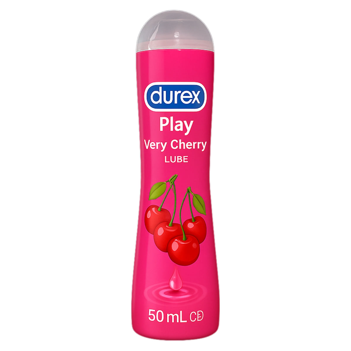 Durex Play Very Cherry Lubricant Gel – 50ml Flavored Water-Based Intimate Lube