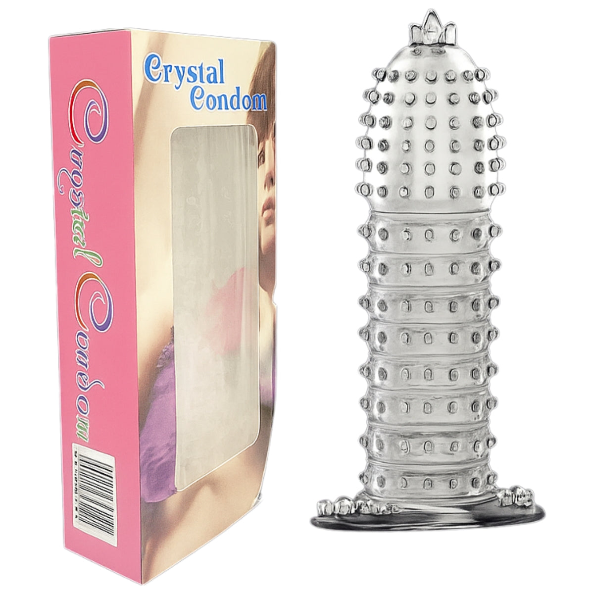 Reusable Silicone Penis Extender Condom – 6.5 Inch Enhancer Sleeve for Added Length & Pleasure