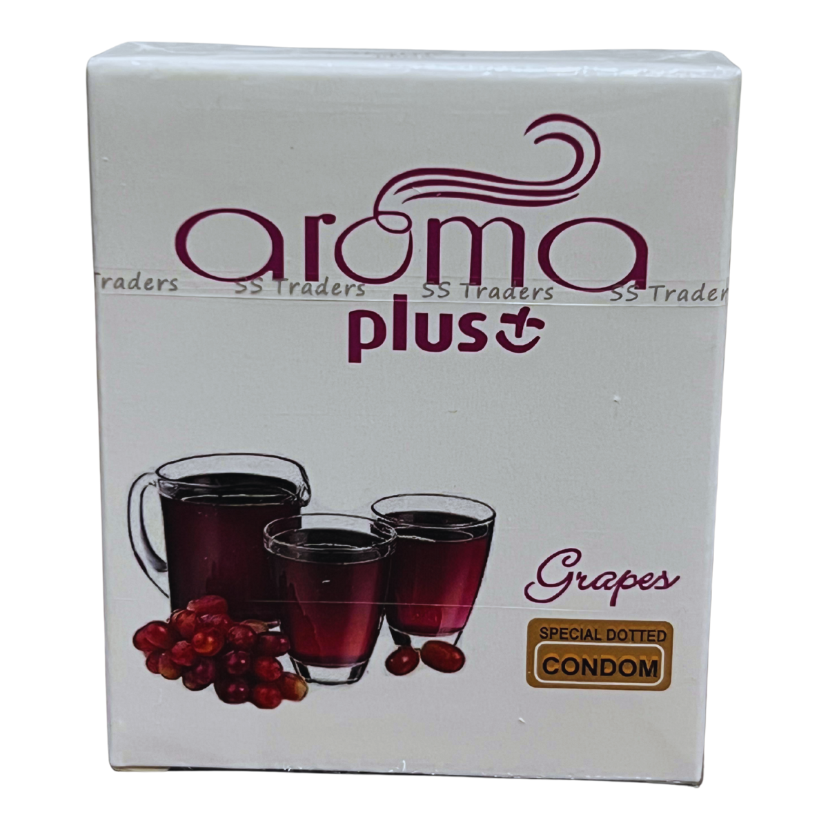 Aroma Grapes Flavoured Condoms β 3-Pack | Sweet & Smooth Experience