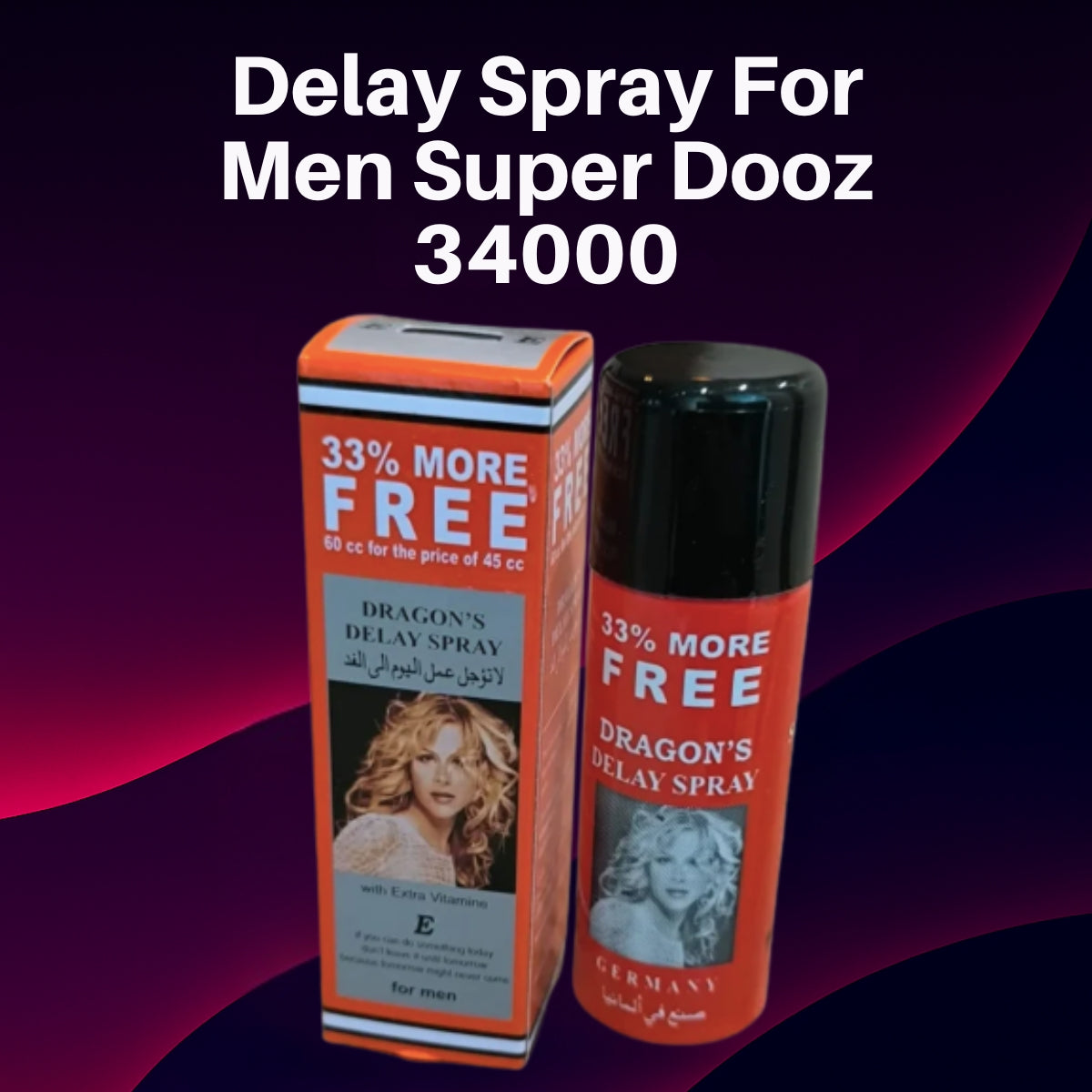 Super Dooz 34000 – Delay Spray for Men (45ml)
