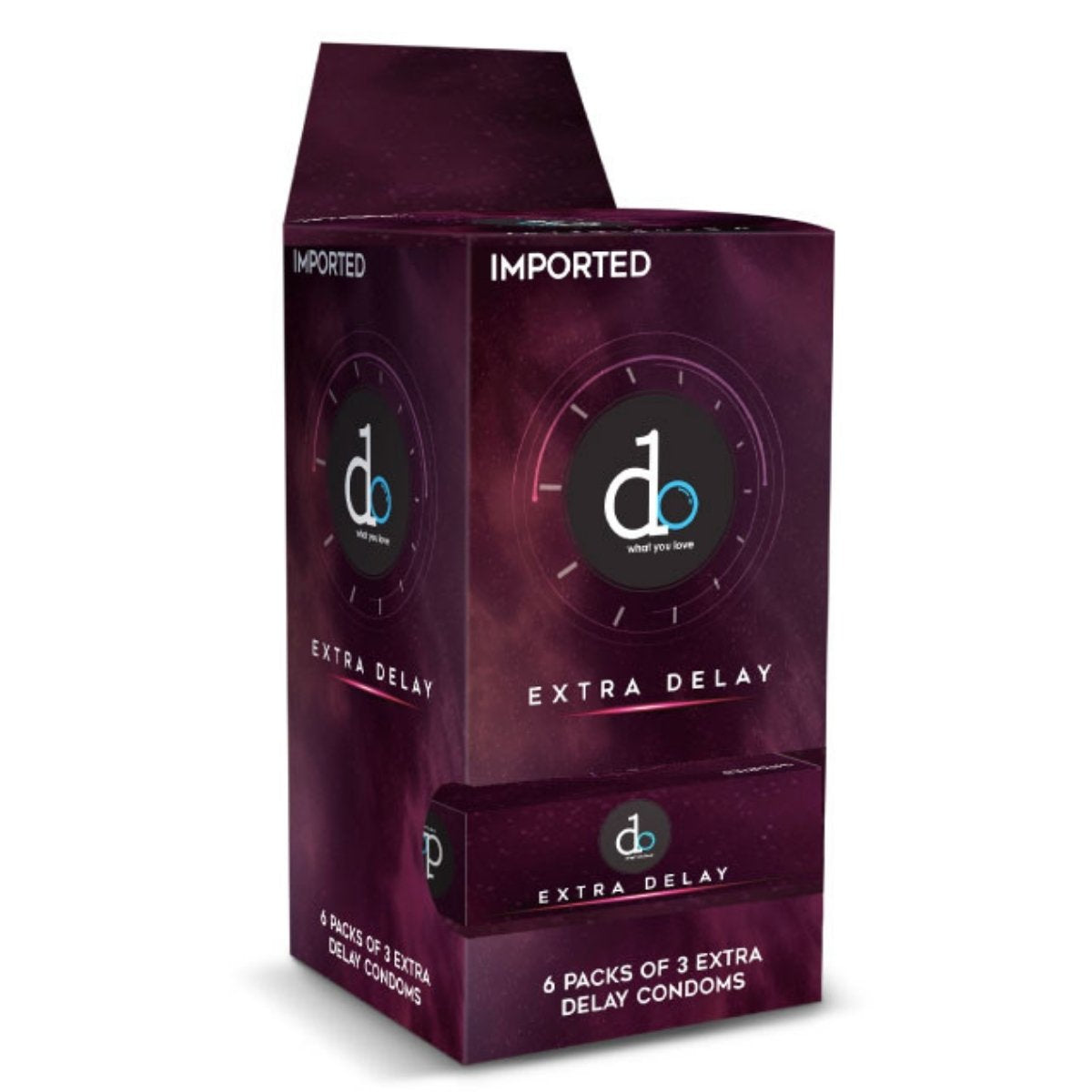 DO Extra Delay Condoms – 18 Pieces | Long-Lasting Intimacy for Couples