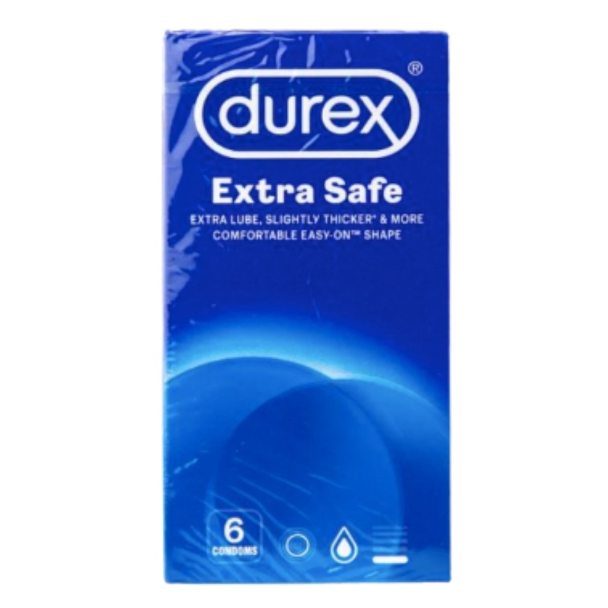 Durex Extra Safe – 12 Pieces | Thicker Protection with Extra Lubrication