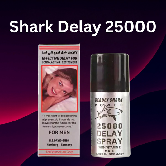 Shark Delay Spray 25000 – Imported German Long Lasting Spray for Men