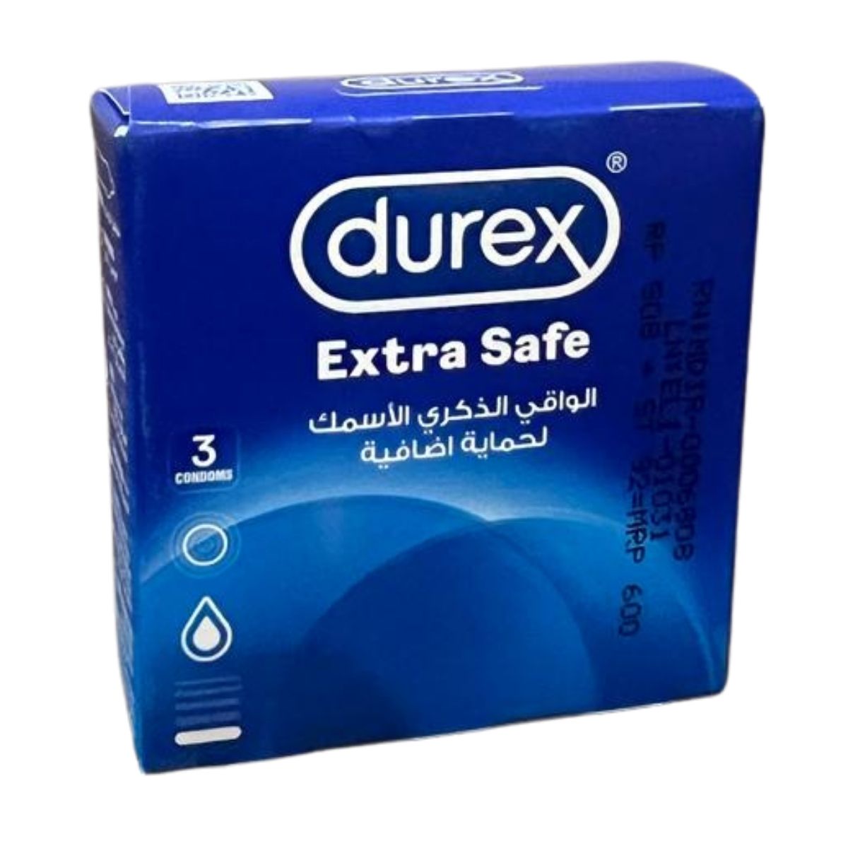Durex Extra Safe Condoms – 3 Pieces | Thicker Protection with Extra Lubrication