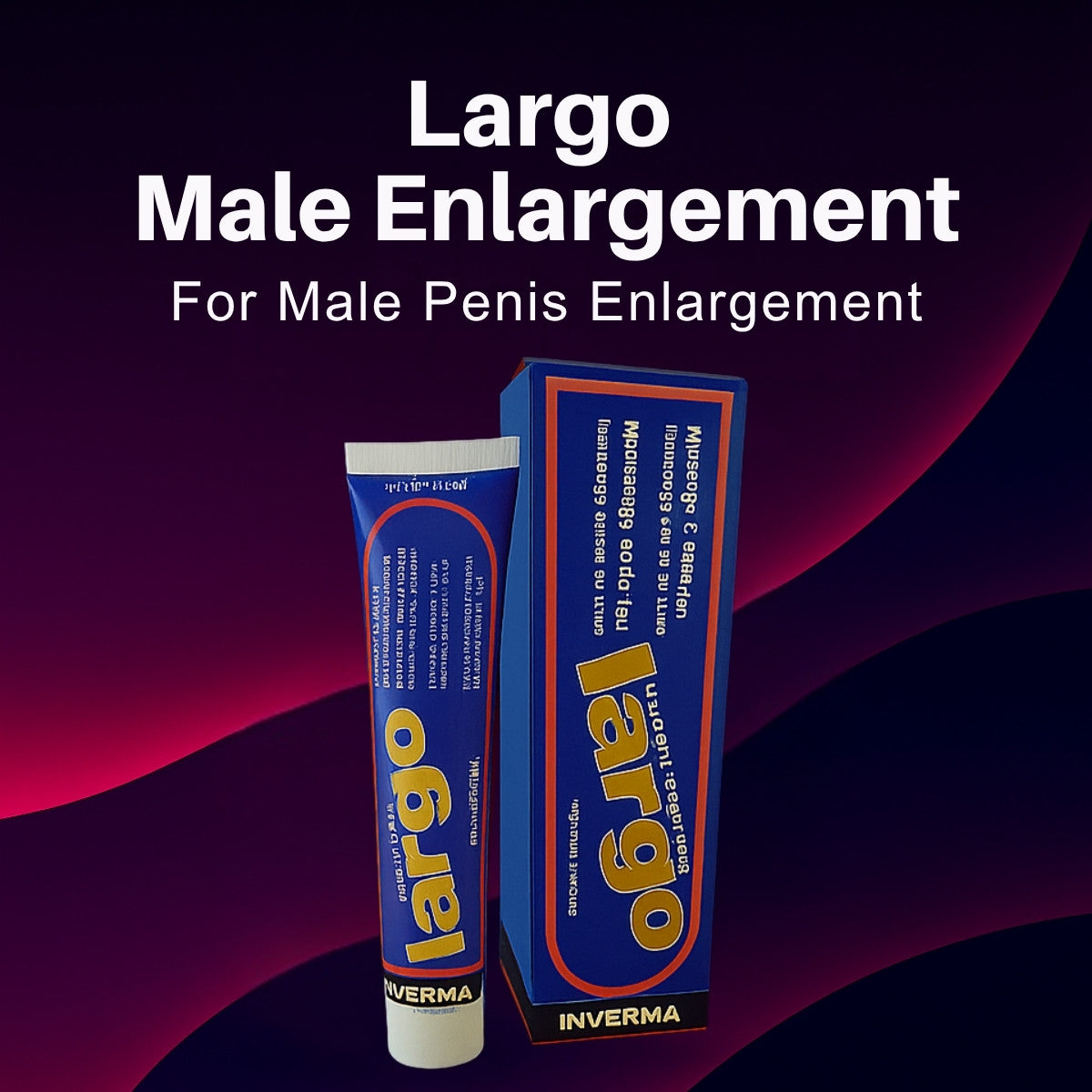 Largo Enlargement Cream for Men – Massage Cream for Size & Performance Enhancement