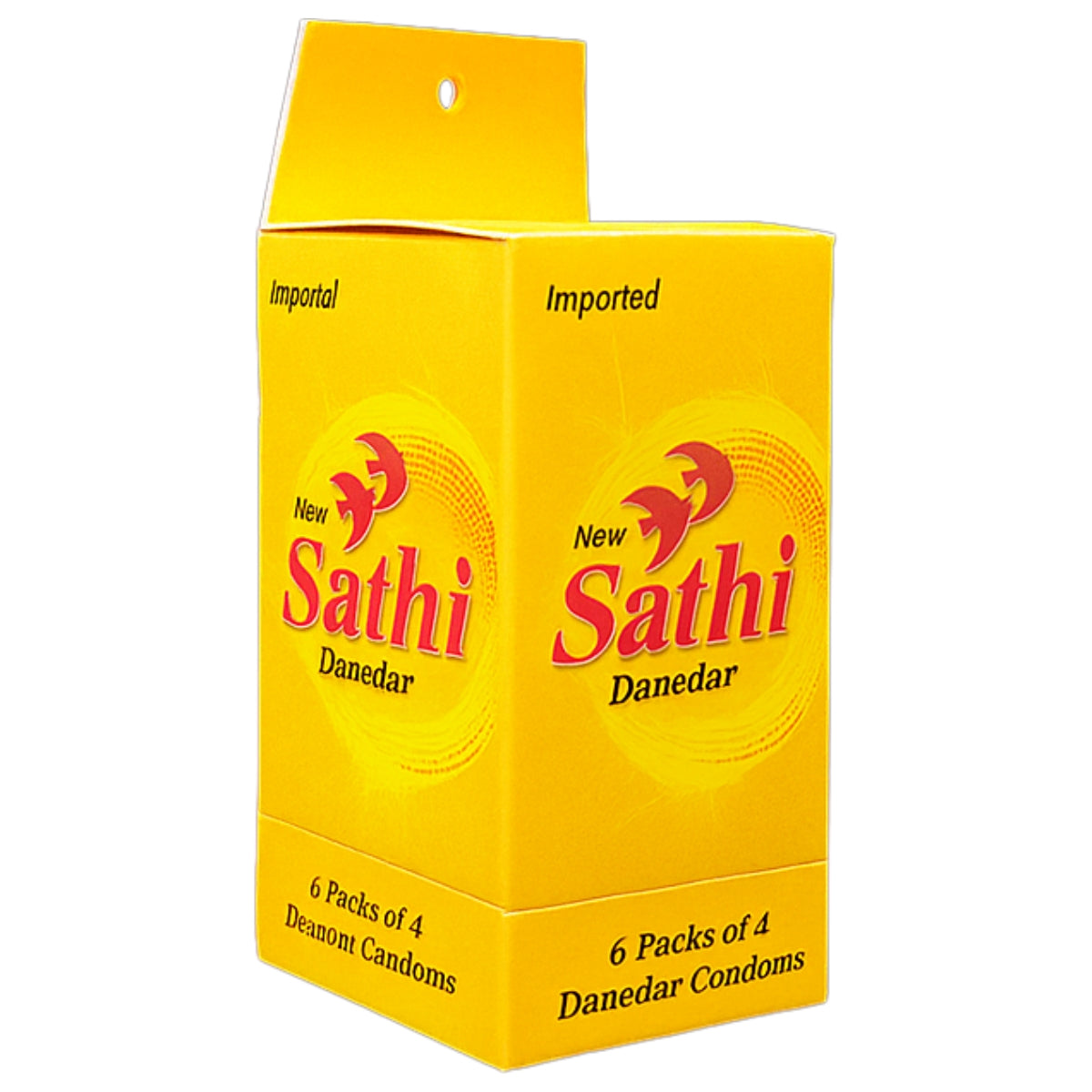 Sathi Danedar Condoms – 24 Pieces (Imported Dotted Pleasure Pack)