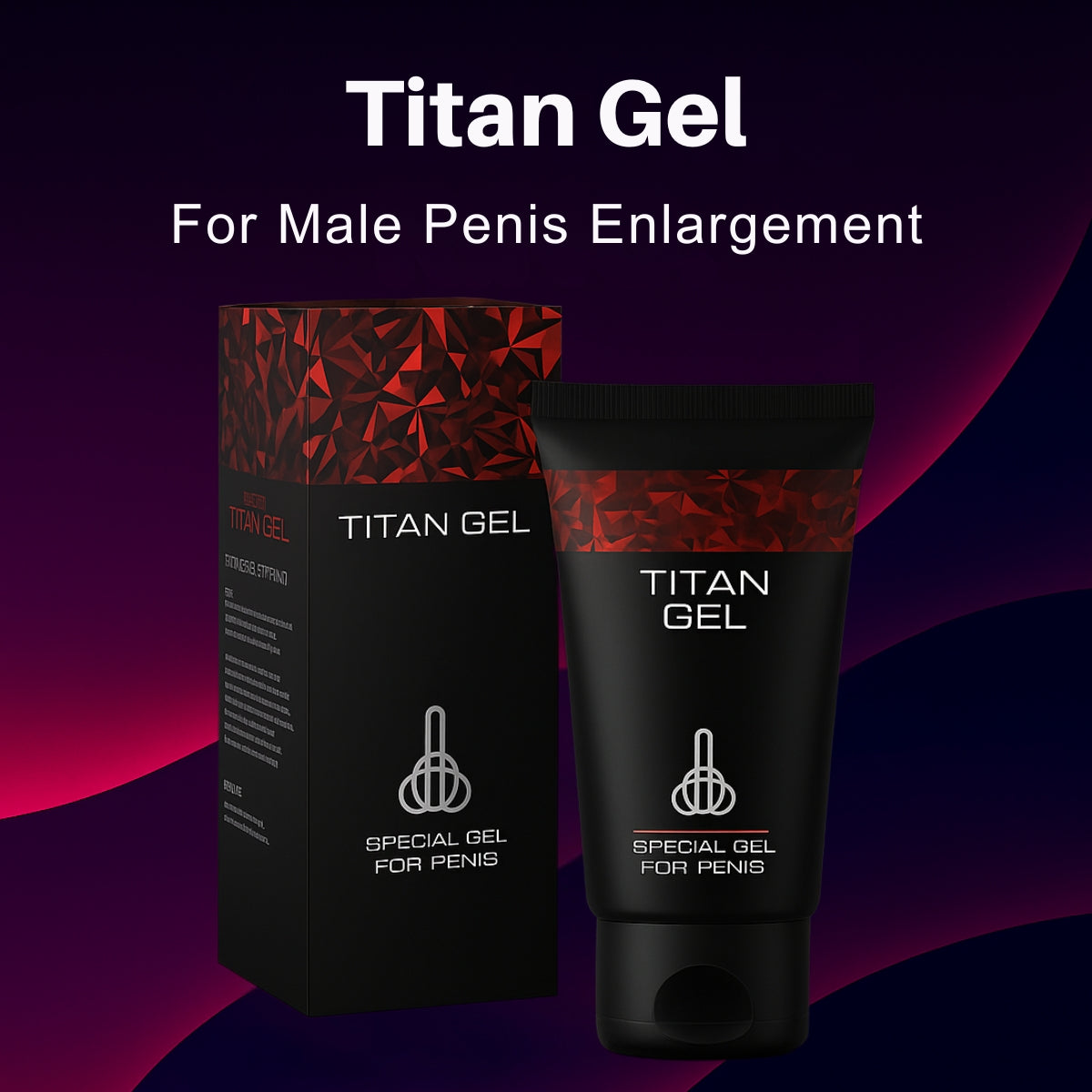 Titan Gel for Men – Performance Enhancing Gel for Timing, Size & Lubrication