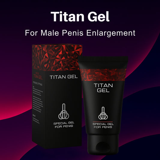 Titan Gel for Men – Performance Enhancing Gel for Timing, Size & Lubrication