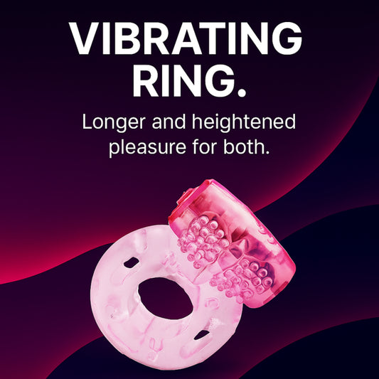 Dual Pleasure Vibrator Ring – Timing Extender for Longer & Intense Intimacy