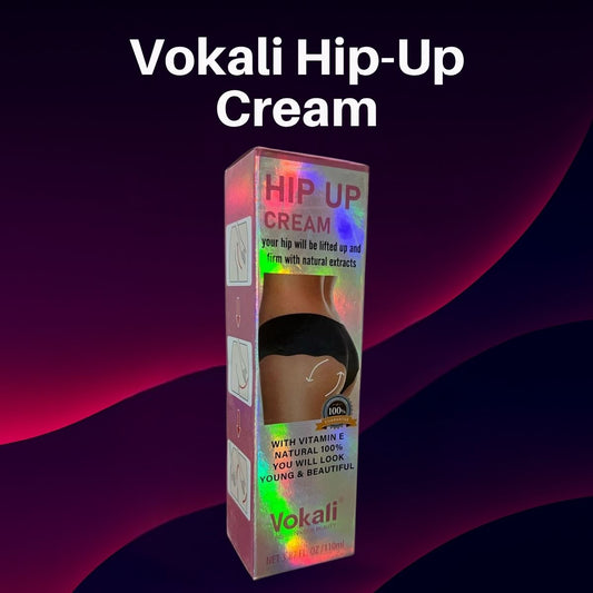 Vokali Hip Lift & Enhancement Cream – Shape, Firm & Tone Your Curves Naturally